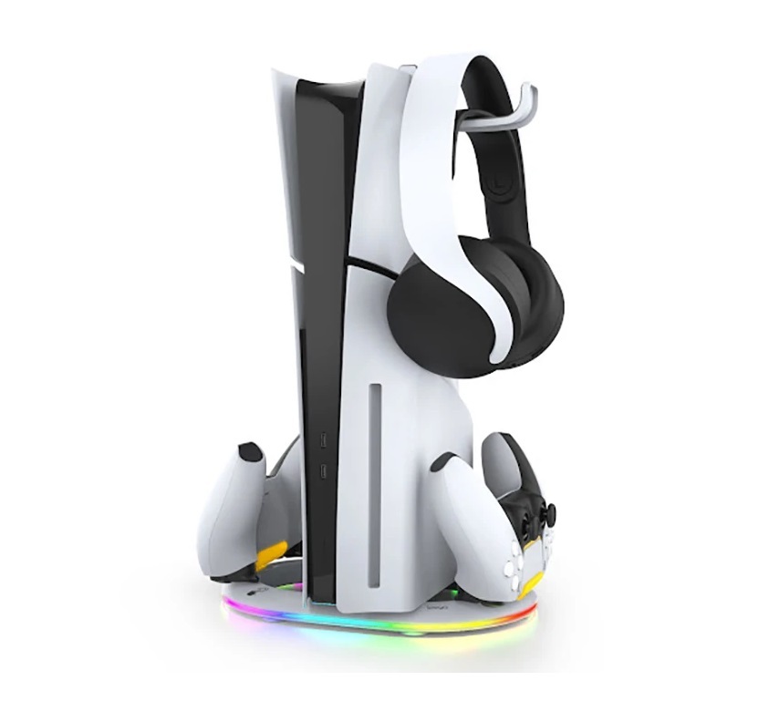  فن و پایه شارژر RGB پلی استیشن 5 آی پگا مدل PG-P5S045 