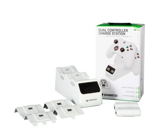پایه شارژر دسته ایکس باکس اسپارک فاکس مدل W20X515-01 مناسب برای XBOX SERIES X /S/ ONE