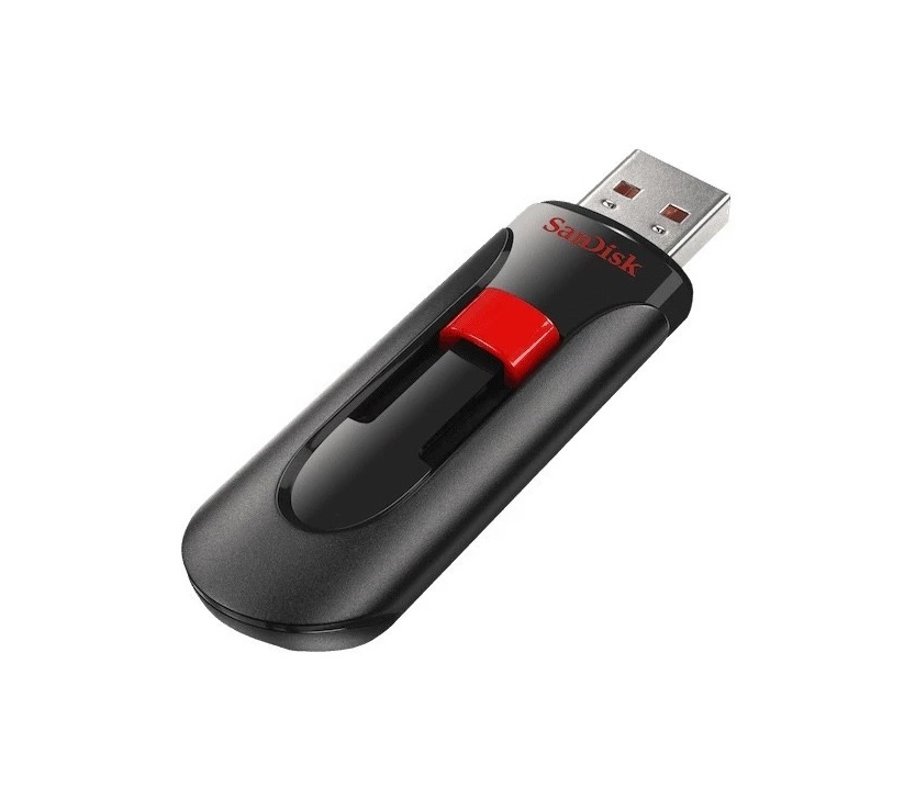  فلش مموری سن دیسک مدل CRUZER GLIDE CZ60 ظرفیت 64 گیگابایت 