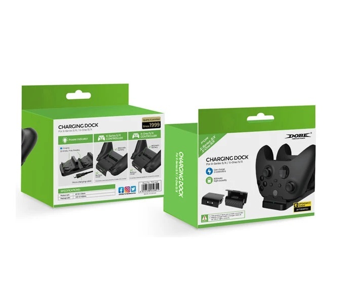 پایه شارژر دسته بازی دابی مدل TYX-532X مناسب برای Xbox Series S/X
